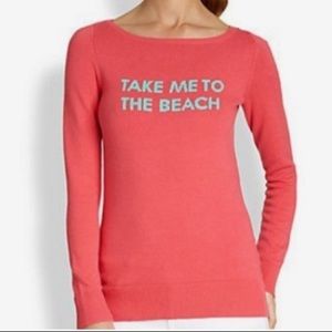 Lilly Pulitzer ‘Take Me To The Beach’ Sweater, size M